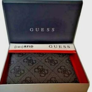 Billetera GUESS Para Hombre Cuero PREMIUM BILLFOLD con Protección RFID